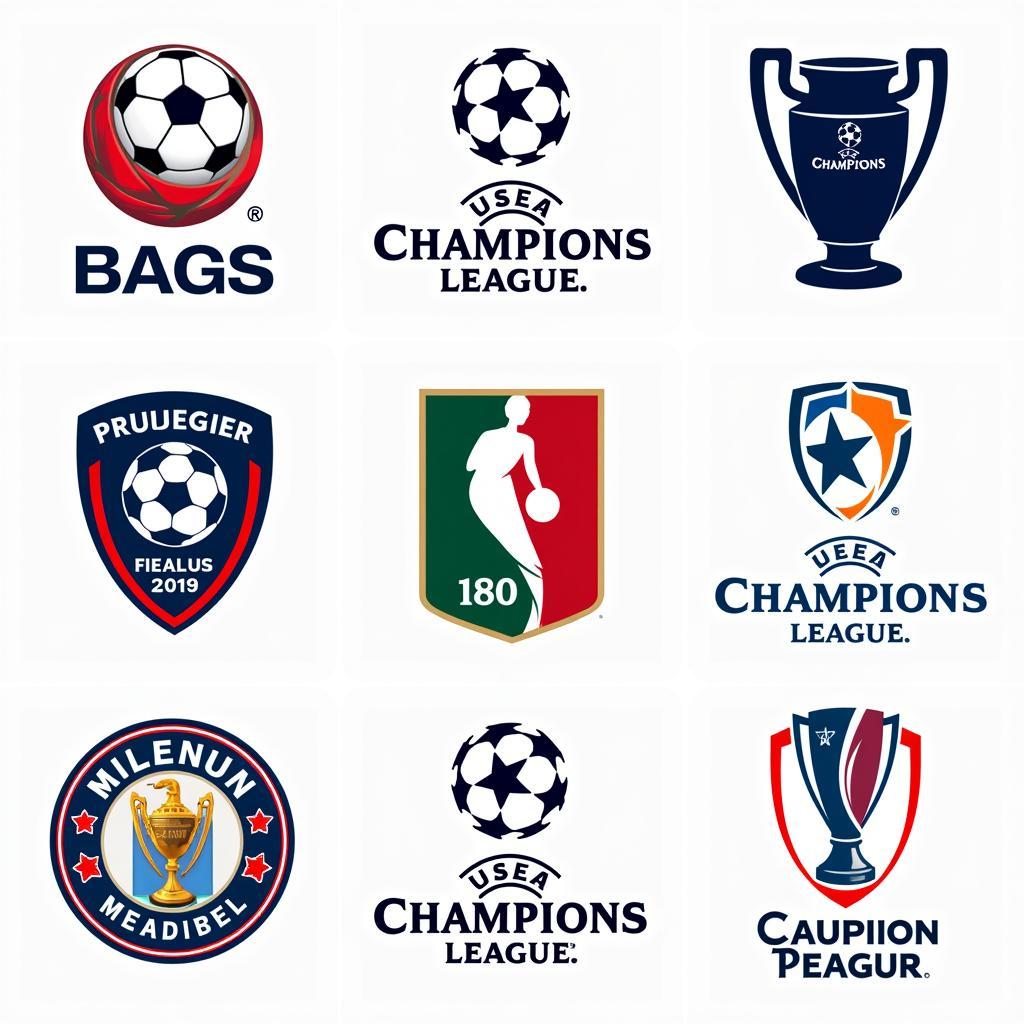 Sử dụng Champion League Cup PNG trong thiết kế