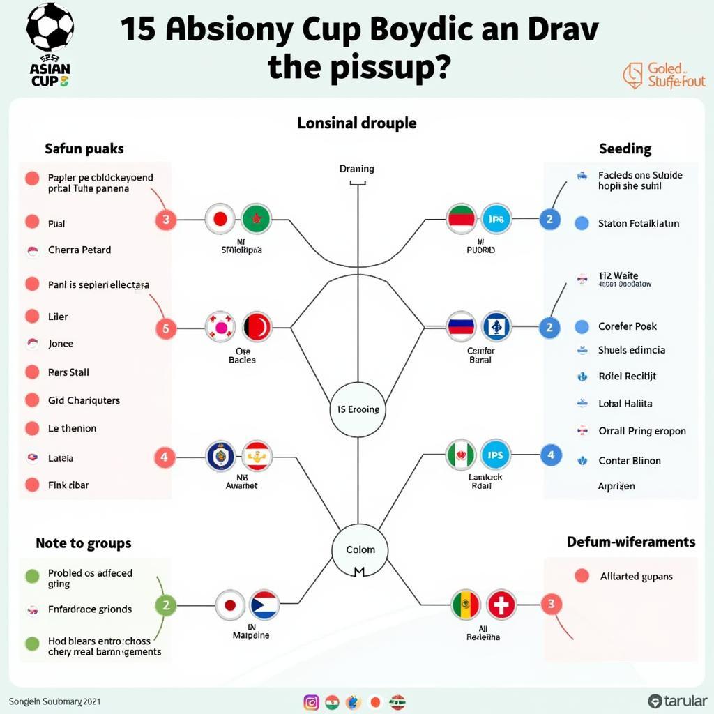 Thể thức bốc thăm Asian Cup 2023