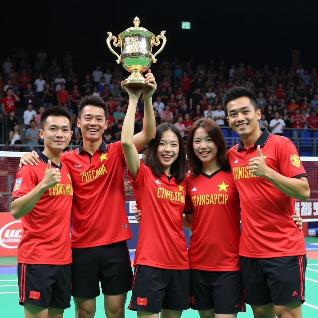 Trung Quốc vô địch Sudirman Cup 2015