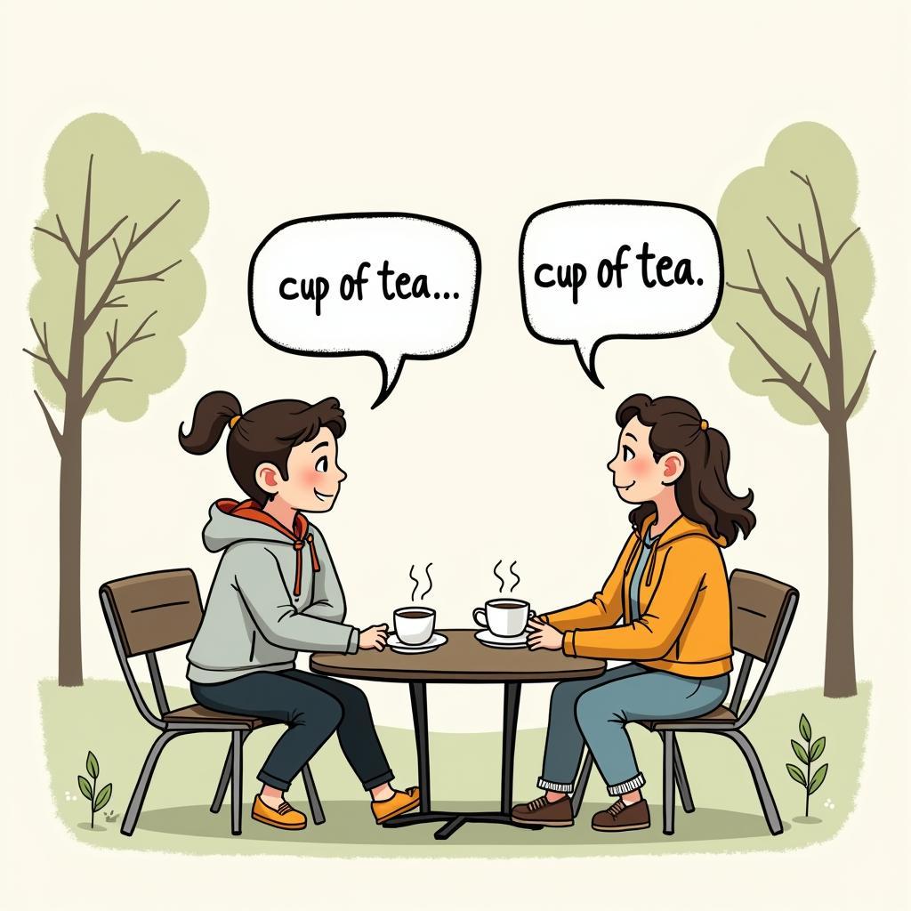 Using Cup of Tea Idiom in Conversations